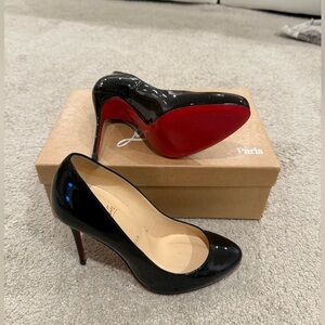 Christian Louboutin Black Elisa Pumps